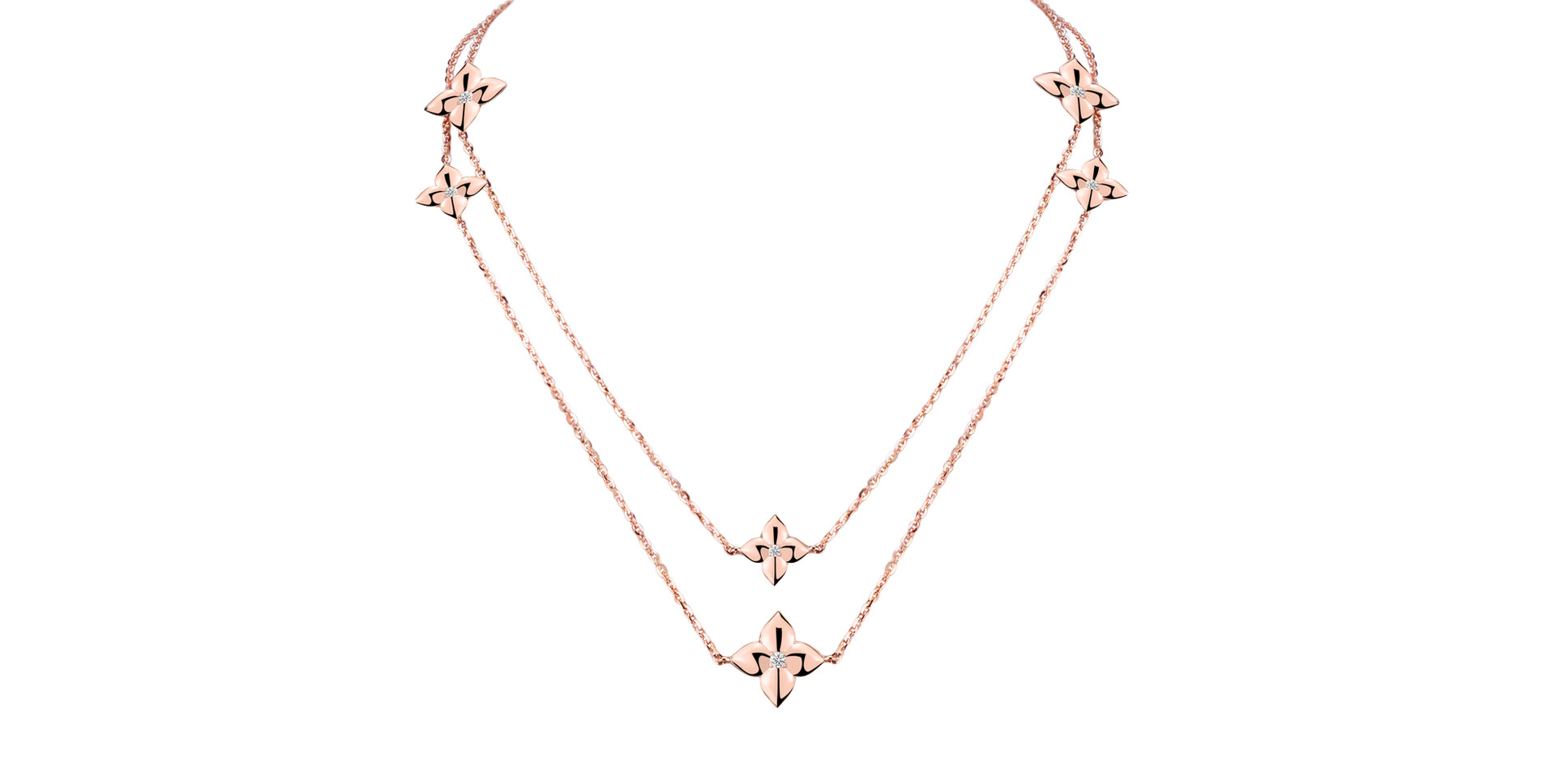 Náhrdelník s diamantmi Lily's Grace