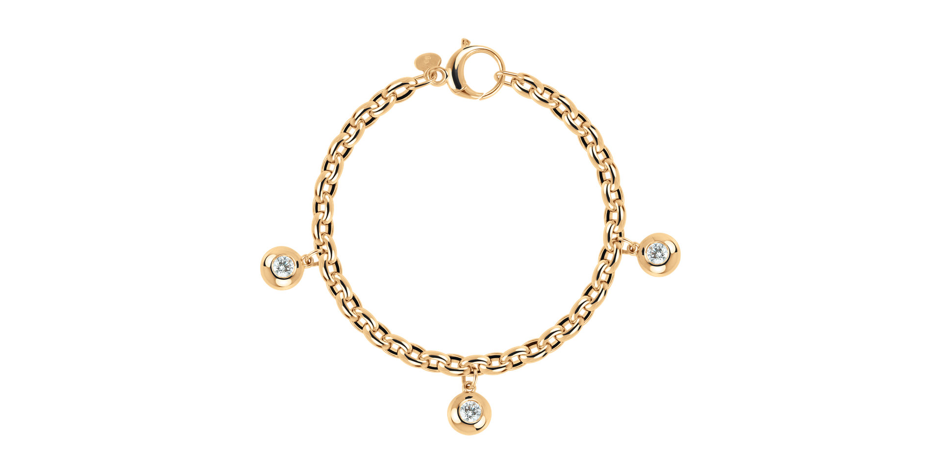 Náramok s diamantm The Bold Gem