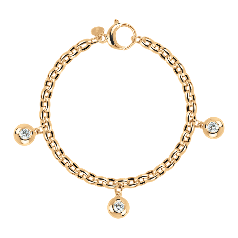 Náramok s diamantm The Bold Gem