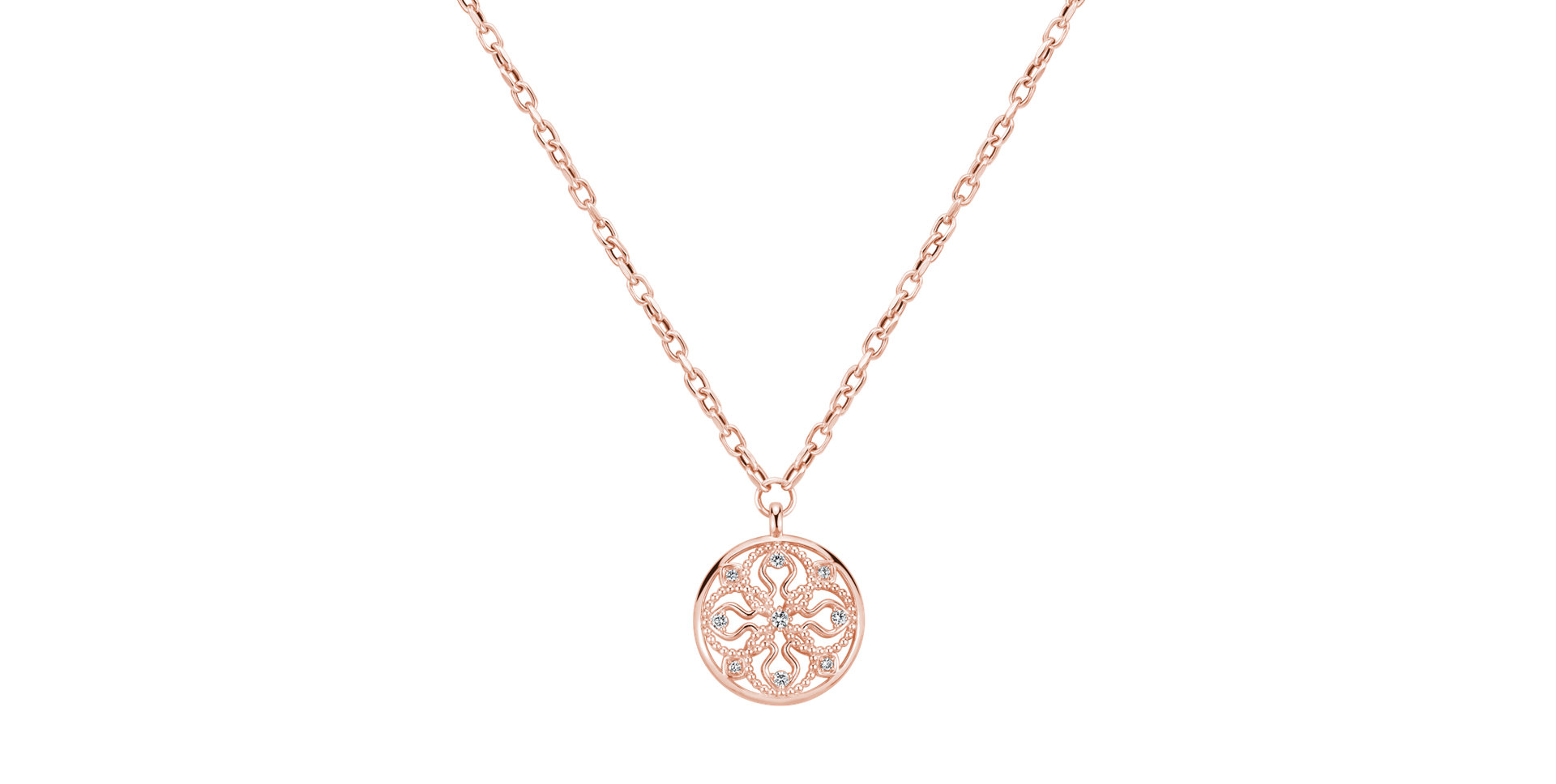 Náhrdelník s diamantmi Aristos