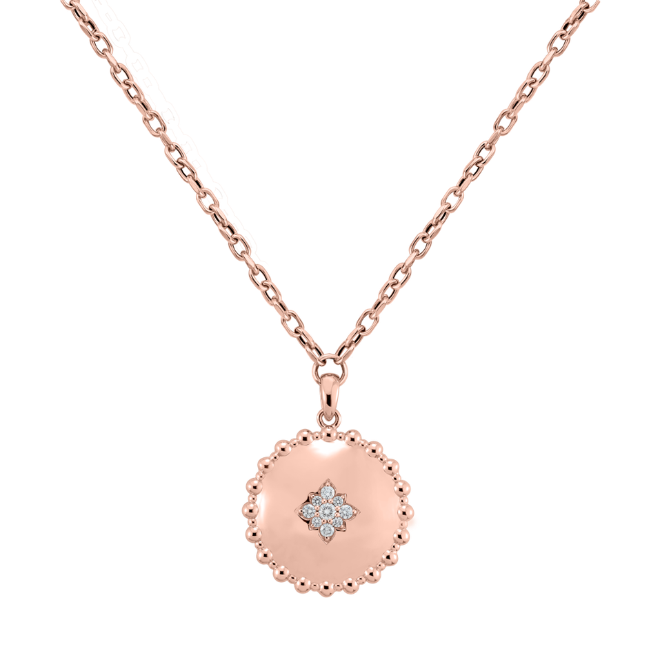 Náhrdelník s diamantmi Piece of Sun