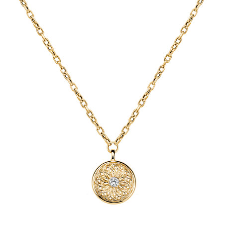 Náhrdelník s diamantom Lumare