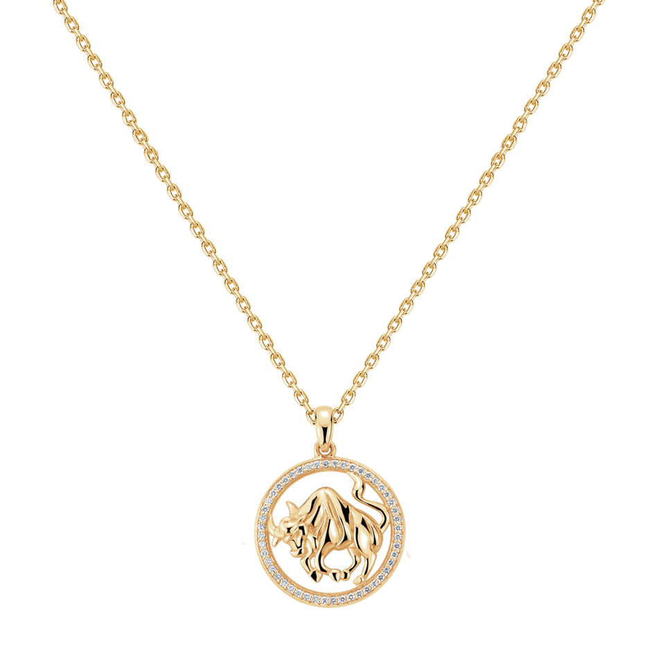 Náhrdelník s diamantmi Starlit Zodiac Aries