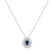 Náhrdelník s diamantmi a zafírom Queen of Sapphire1