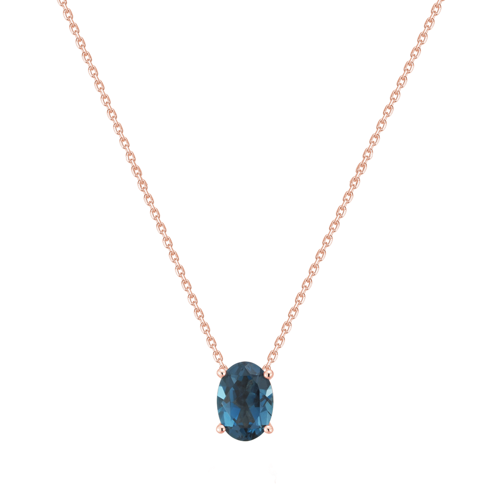 Náhrdelník s topásom Mystic Abyss
