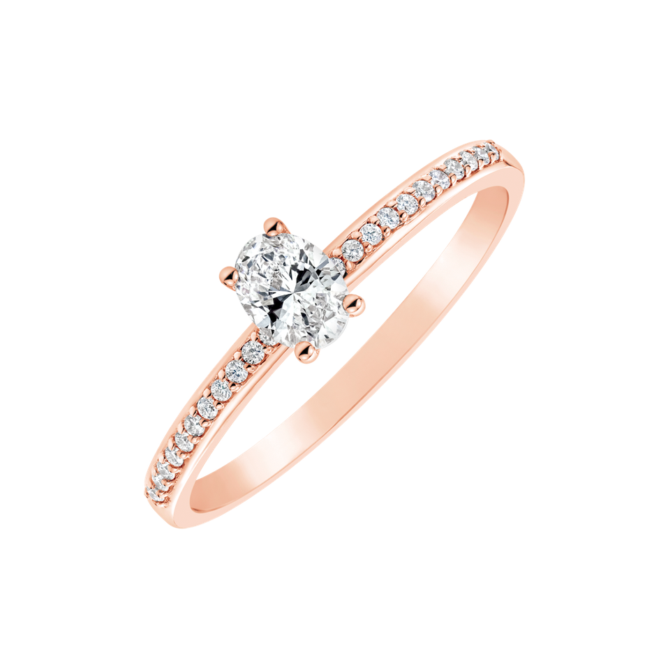 Prsteň s diamantmi Meliora