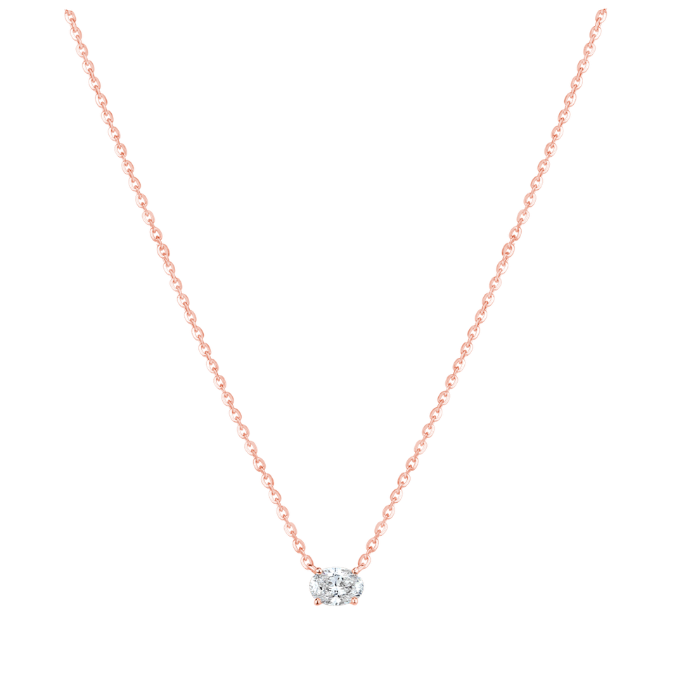Náhrdelník s diamantom Eden