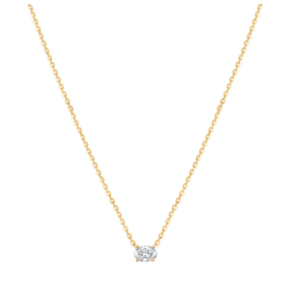 Náhrdelník s diamantom Eden