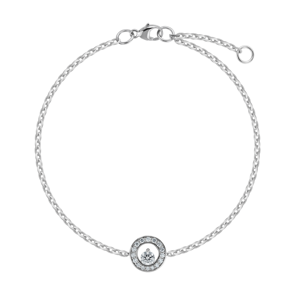 Náramok s diamantmi Hidden Circle