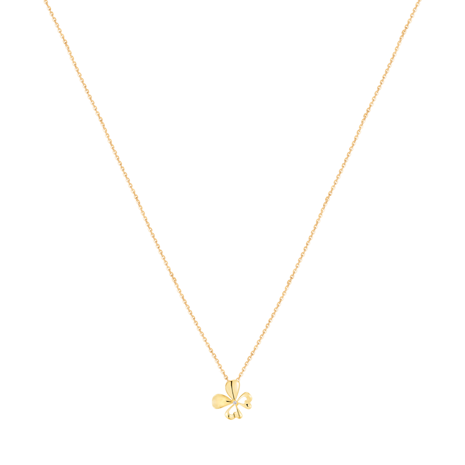 Náhrdelník s diamantom Forever Lucky