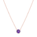 Náhrdelník s ametystom Nauticalia2