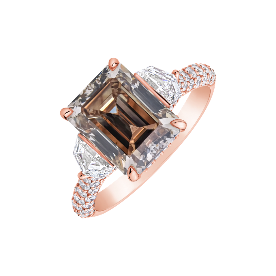 Prsteň s diamantmi Selien