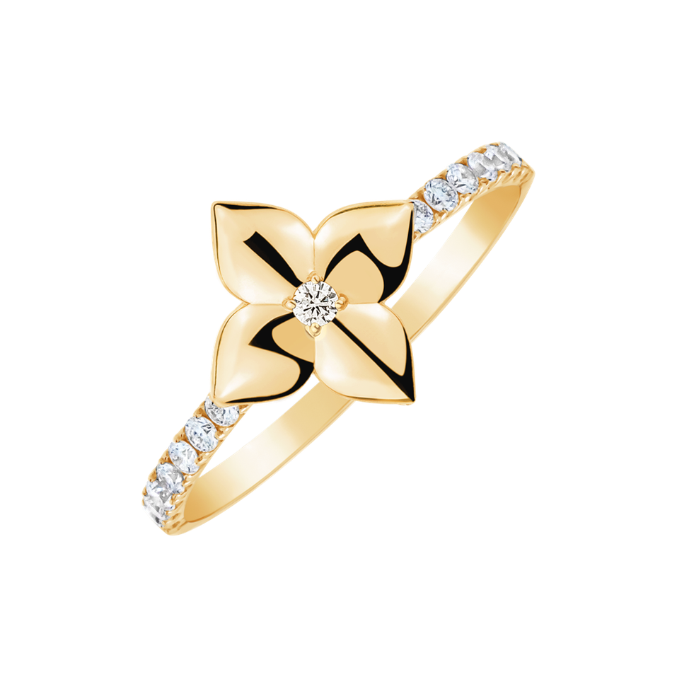 Prsteň s diamantmi Lily's Grace