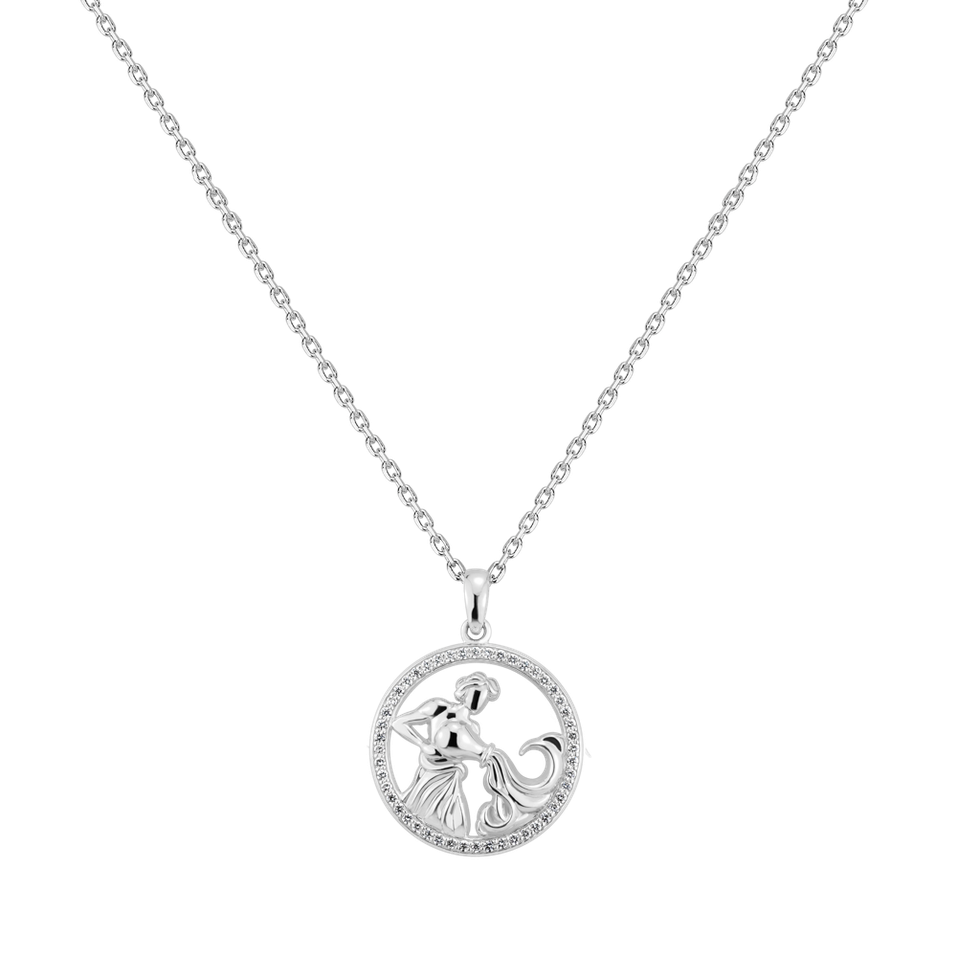 Náhrdelník s diamantmi Starlit Zodiac Aquarius