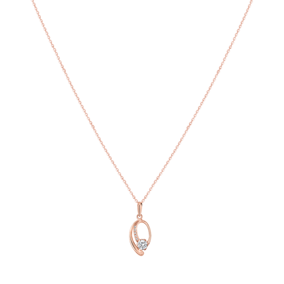 Náhrdelník s diamantmi Ivory Riot