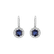 Náušnice s zafírom a diamantmi Orion Duchess2