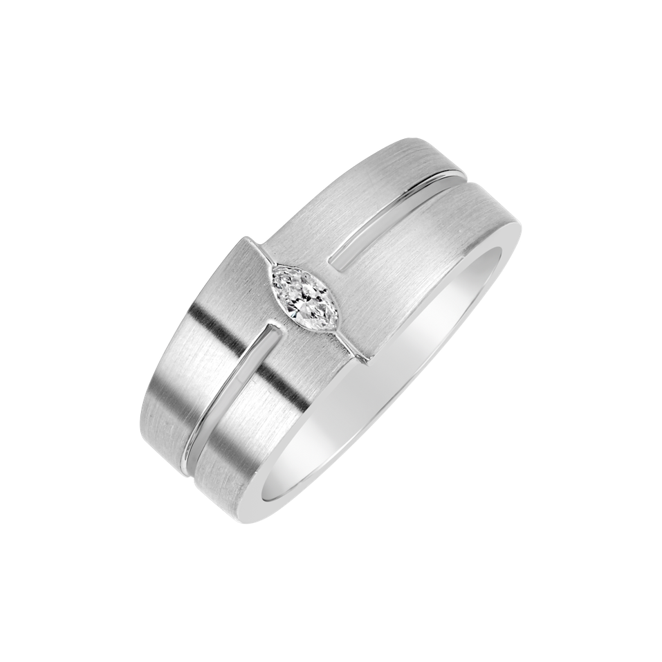 Prsteň s diamantom Chromatic Beauty