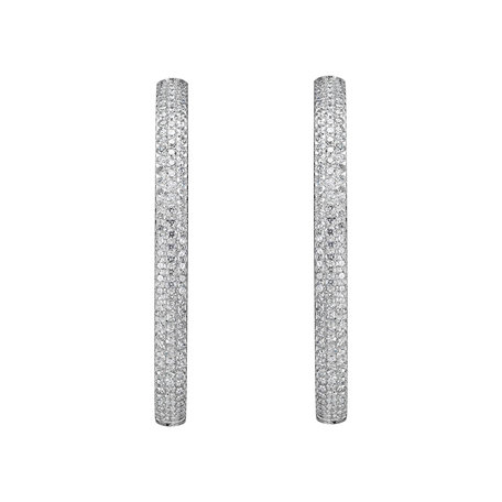Náušnice s diamantmi Vernia