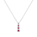 Přívěsok s diamantmi a rubínmi Olivia2