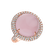 Prsteň s ruženínom a diamantmi Pink Princess2
