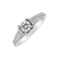 Prsteň s diamantmi Aurora2