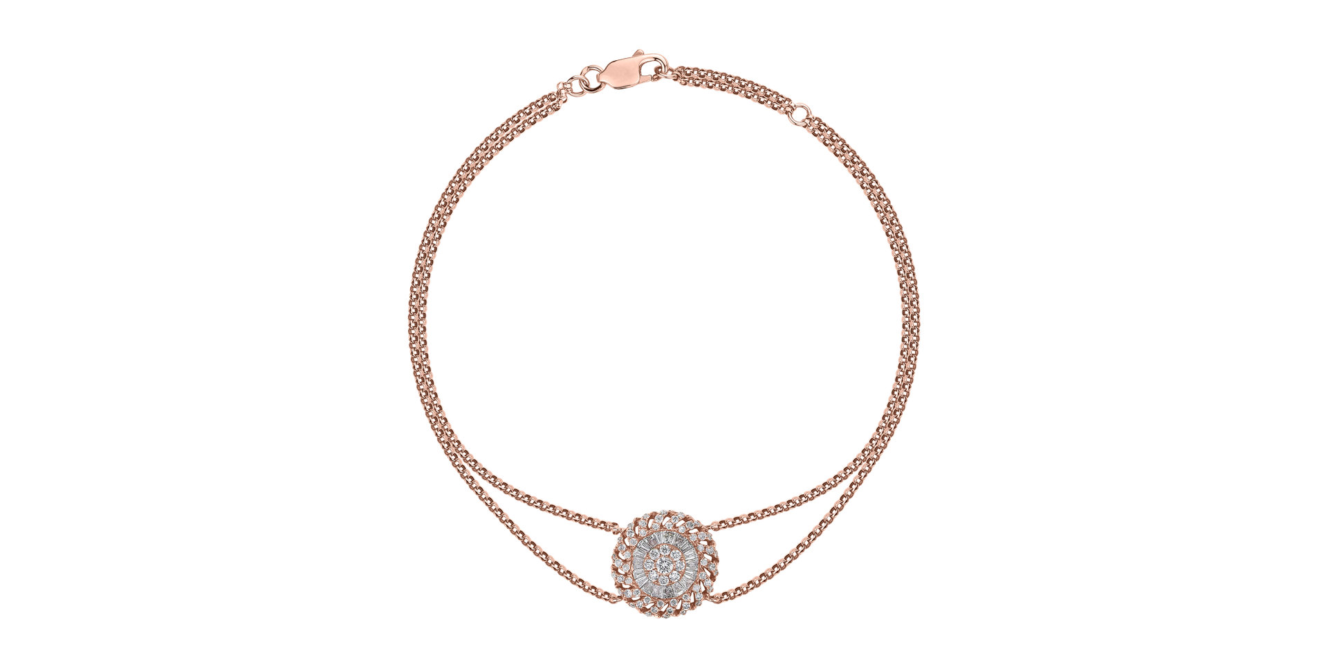 Náramok s diamantmi Solomon