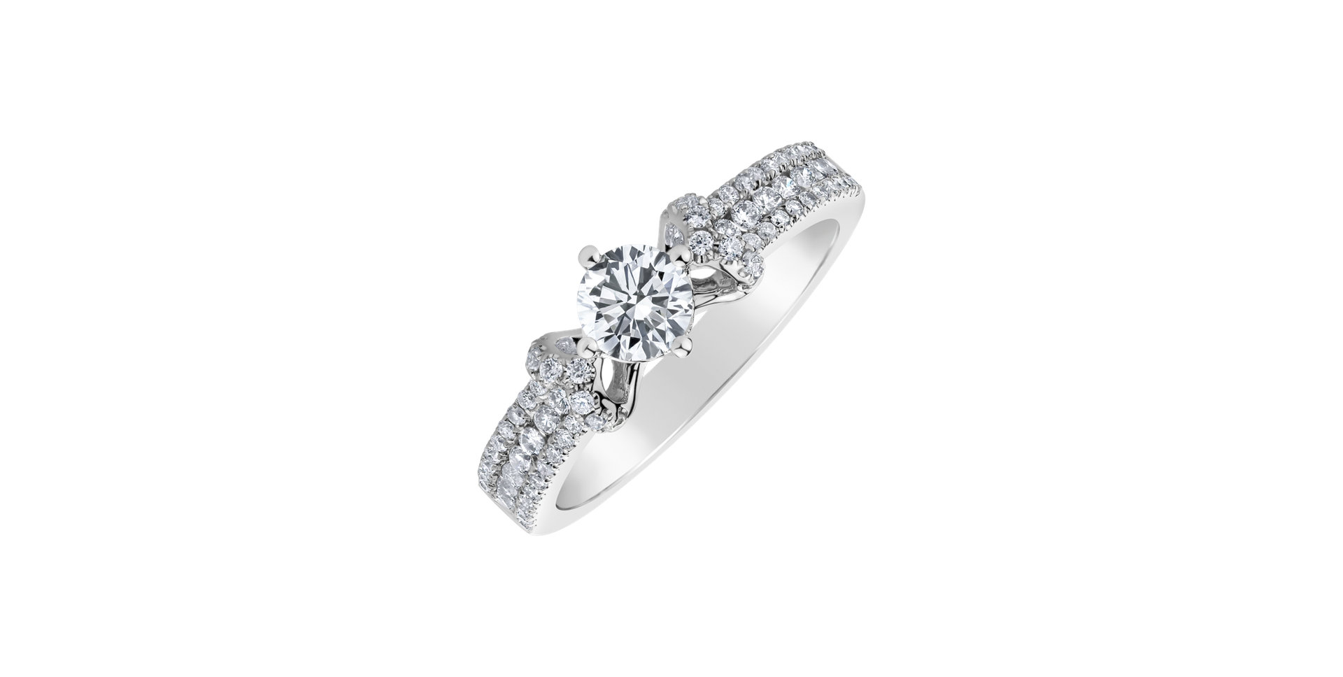 Prsteň s diamantmi Posh Miracle