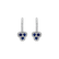 Náušnice s diamantmi a zafírmi Heavenly Kiss2