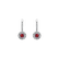 Náušnice s rubínom a diamantmi Higness of Hope2