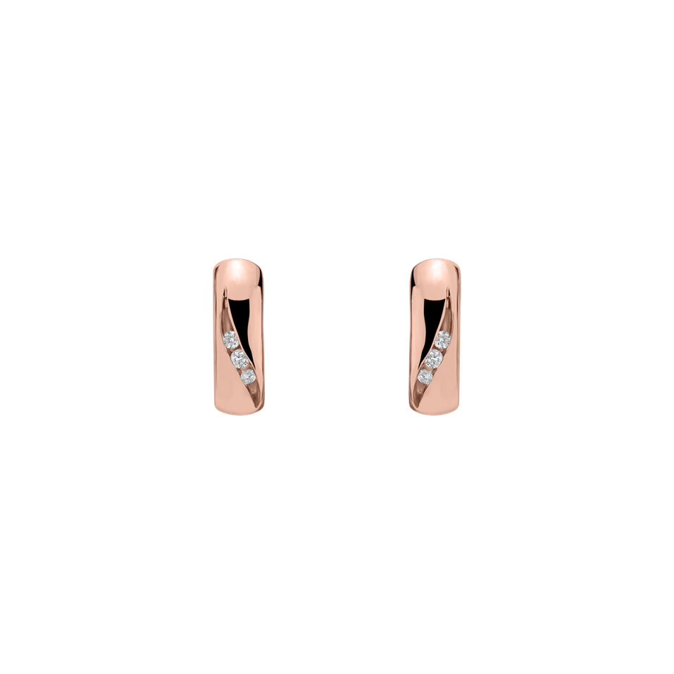 Náušnice s diamantmi Cheyenne