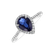 Prsteň s zafírom a diamantmi Majestic Gleam2
