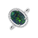 Prsteň s diamantmi a opálom Firelight Reverie2
