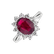 Prsteň s rubínom a diamantmi Royal Red2