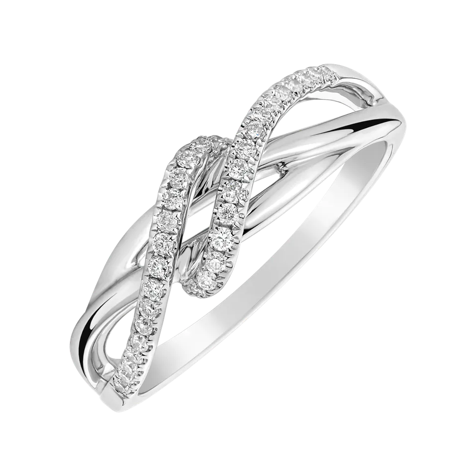 Prsteň s diamantmi Vivid Elegance