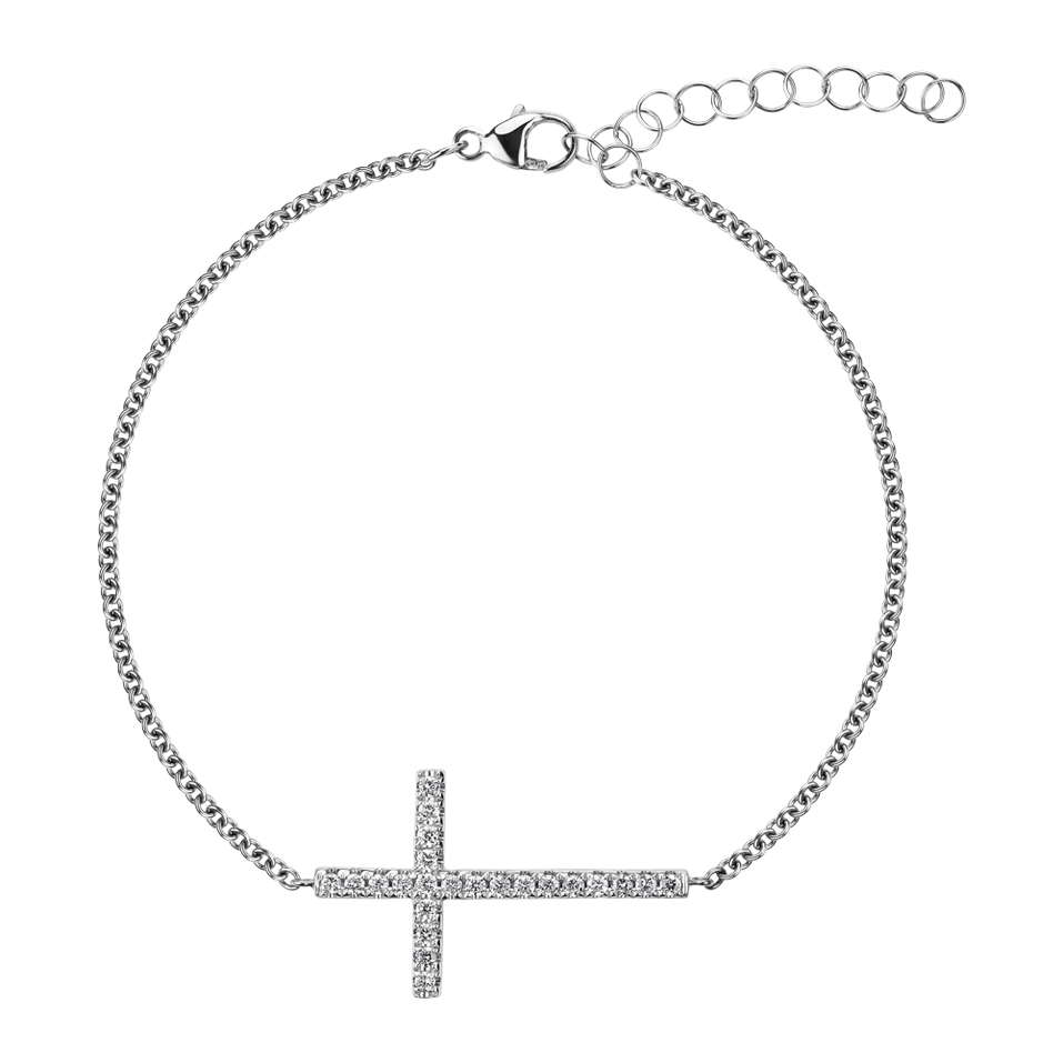 Náramok s diamantmi Angel Message