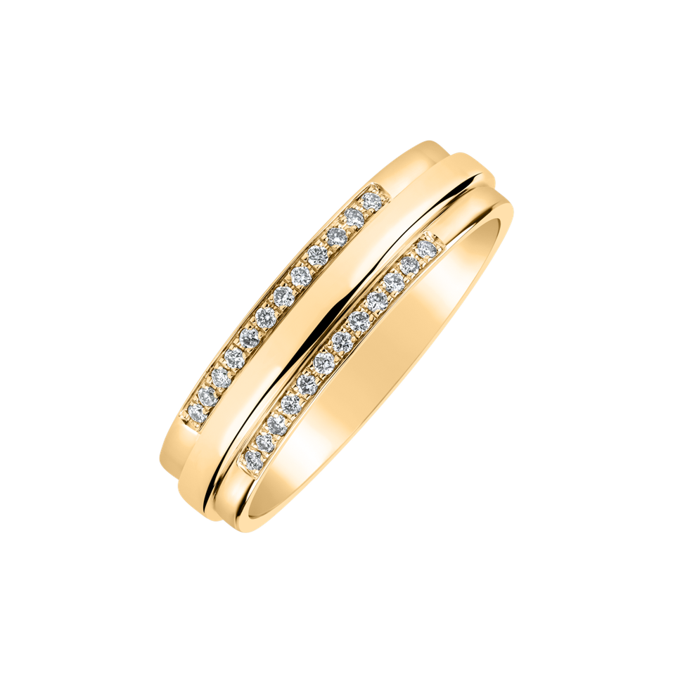 Prsteň s diamantmi Marvel