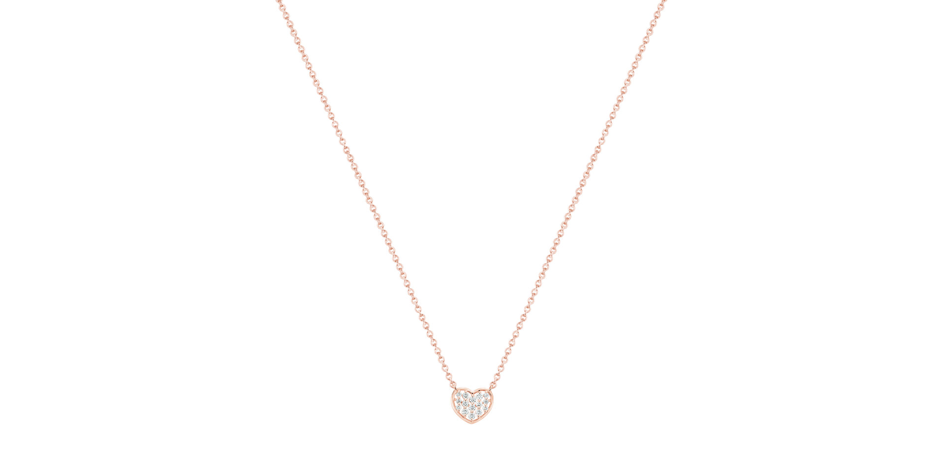 Náhrdelník s diamantmi Fairytale Message