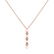 Náhrdelník s diamantmi Long Shiny Dots2