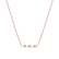 Náhrdelník s diamantmi Long Glossy Dots2