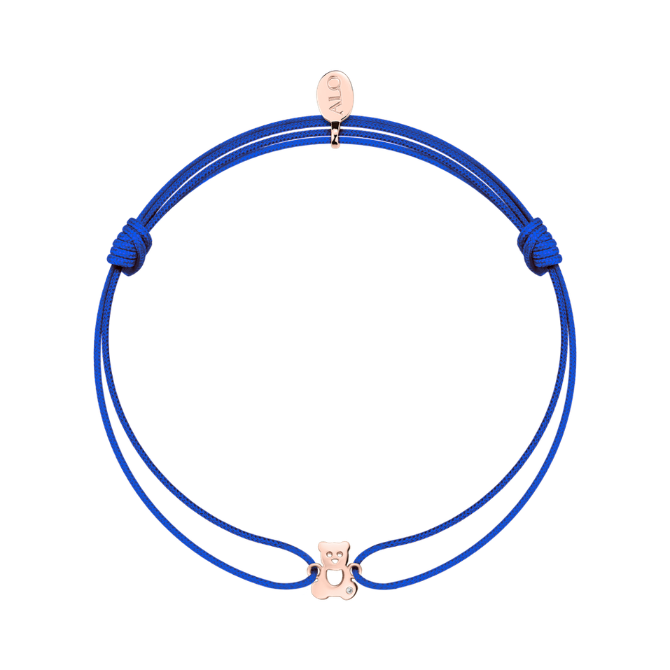 Detský náramok s diamantom My Teddy Bear