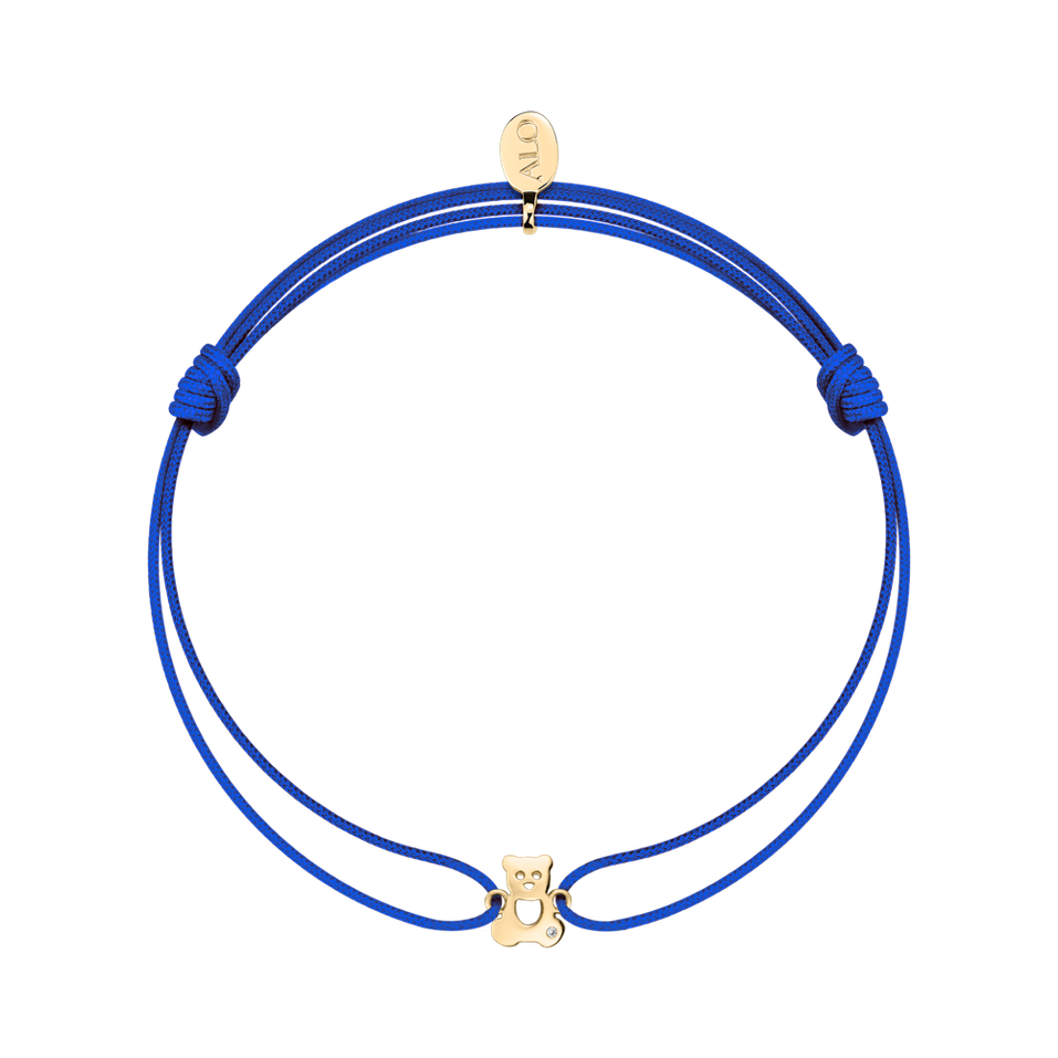 Detský náramok s diamantom My Teddy Bear