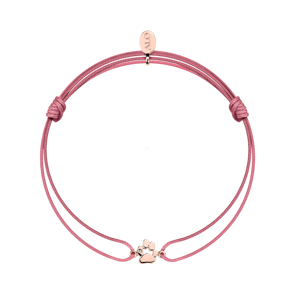 Detský náramok s diamantom Precious Paw