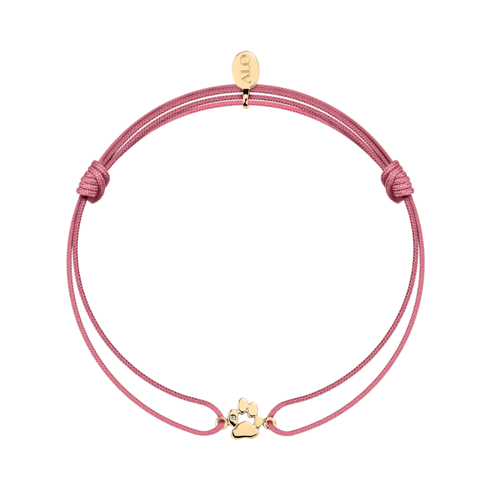 Detský náramok s diamantom Precious Paw