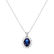 Náhrdelník so zafírom a diamantmi Princess Sparkle2