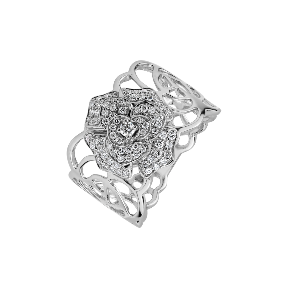 Prsteň s diamantmi Royal Garden