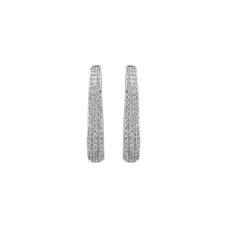 Náušnice s diamantmi Eden Diamonds