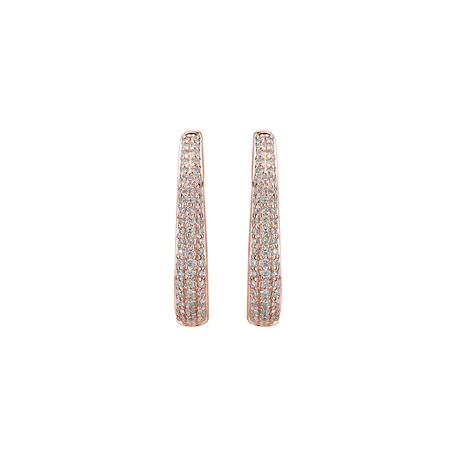 Náušnice s diamantmi Eden Diamonds