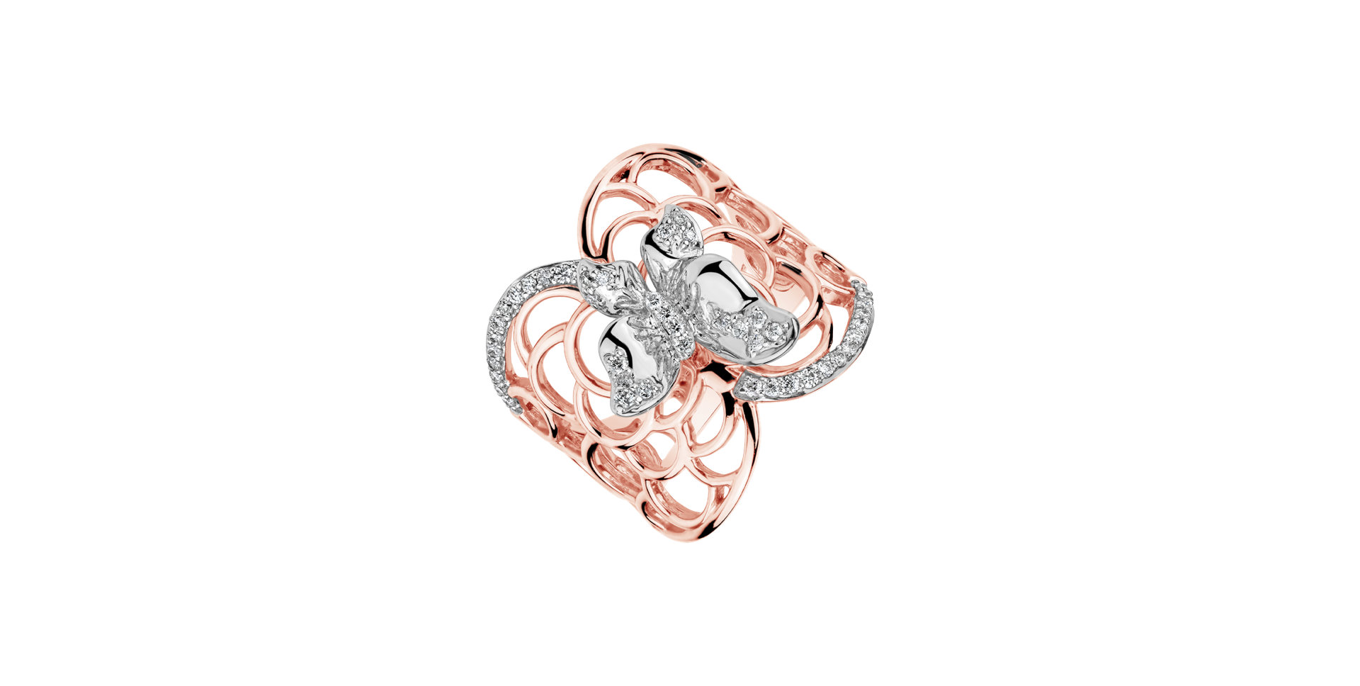 Prsteň s diamantmi Fantasy Kingdom