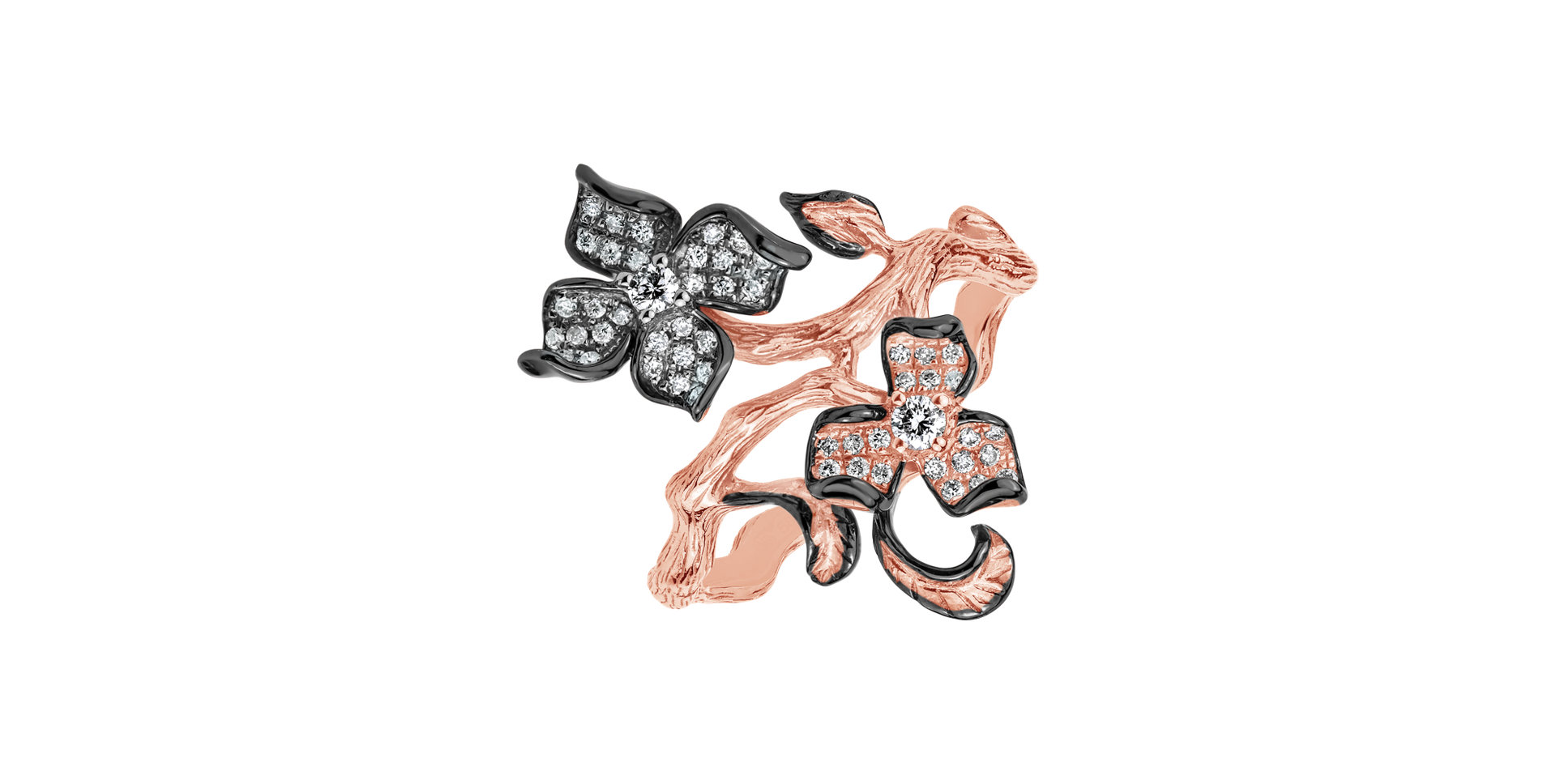 Prsteň s diamantmi Magic Oasis