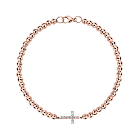 Náramok s diamantmi Cure of Cross